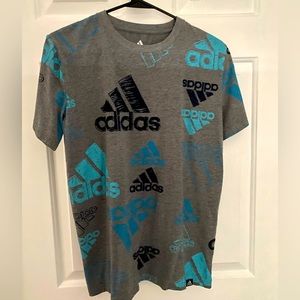 Boys Adidas Logo Tee Sz 14/16